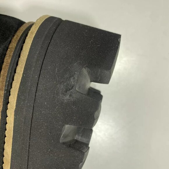 NEW DIBA TRUE Dubliner Chelsea Boot Size 7.5 Round Toe Platform Pull-On Suede - Picture 3 of 10